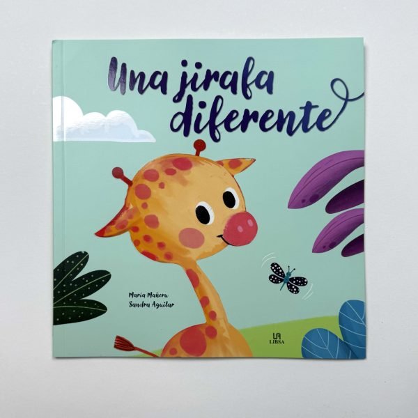 portada Libsa la jirafa sin manchas